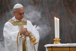 Pope Leo takes first trip outside Vatican, visiting shrine near Rome