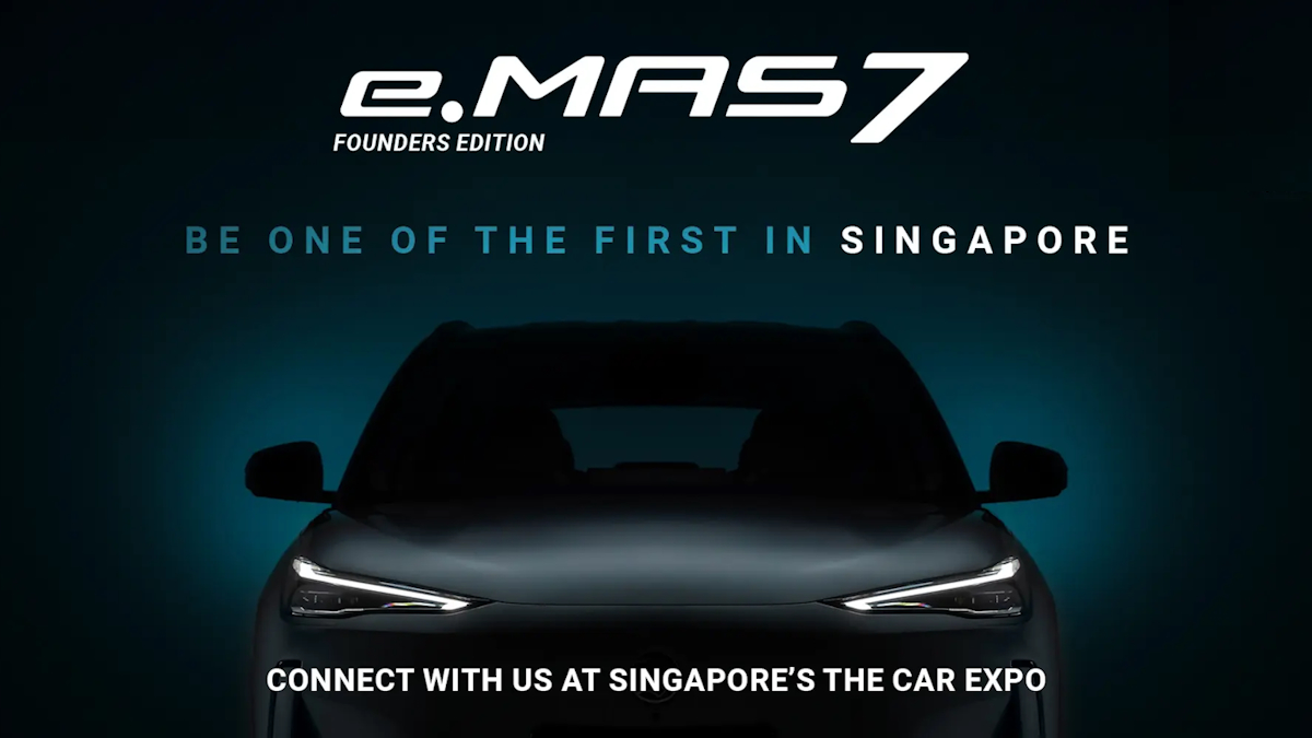Proton e.MAS 7 Founders Edition Singapore offers rebates, free service, extended warranty
