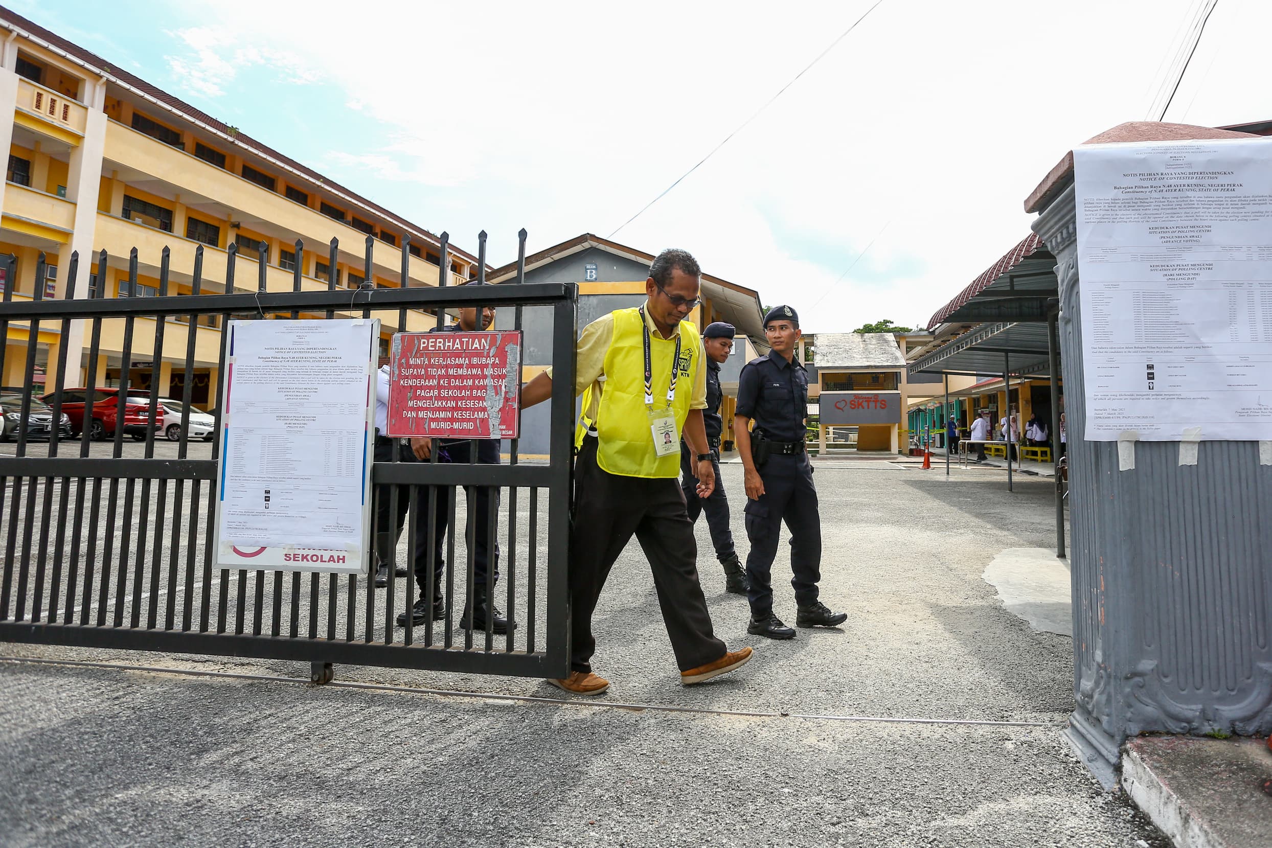 Pusat mengundi SK Toh Tandewa Sakti ditutup 4 petang
