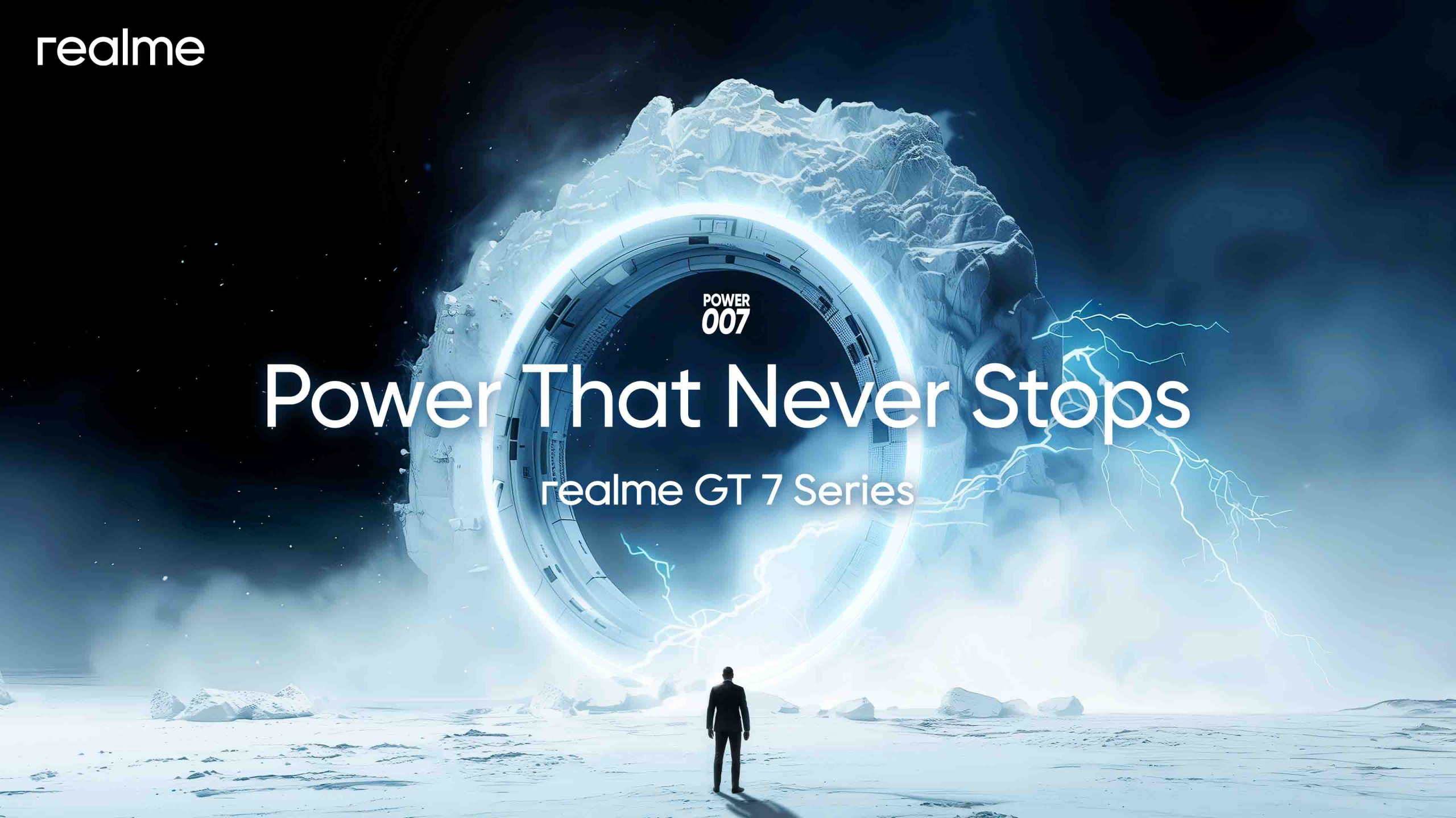 Realme GT 7 series teased for Malaysia with "007" branding
