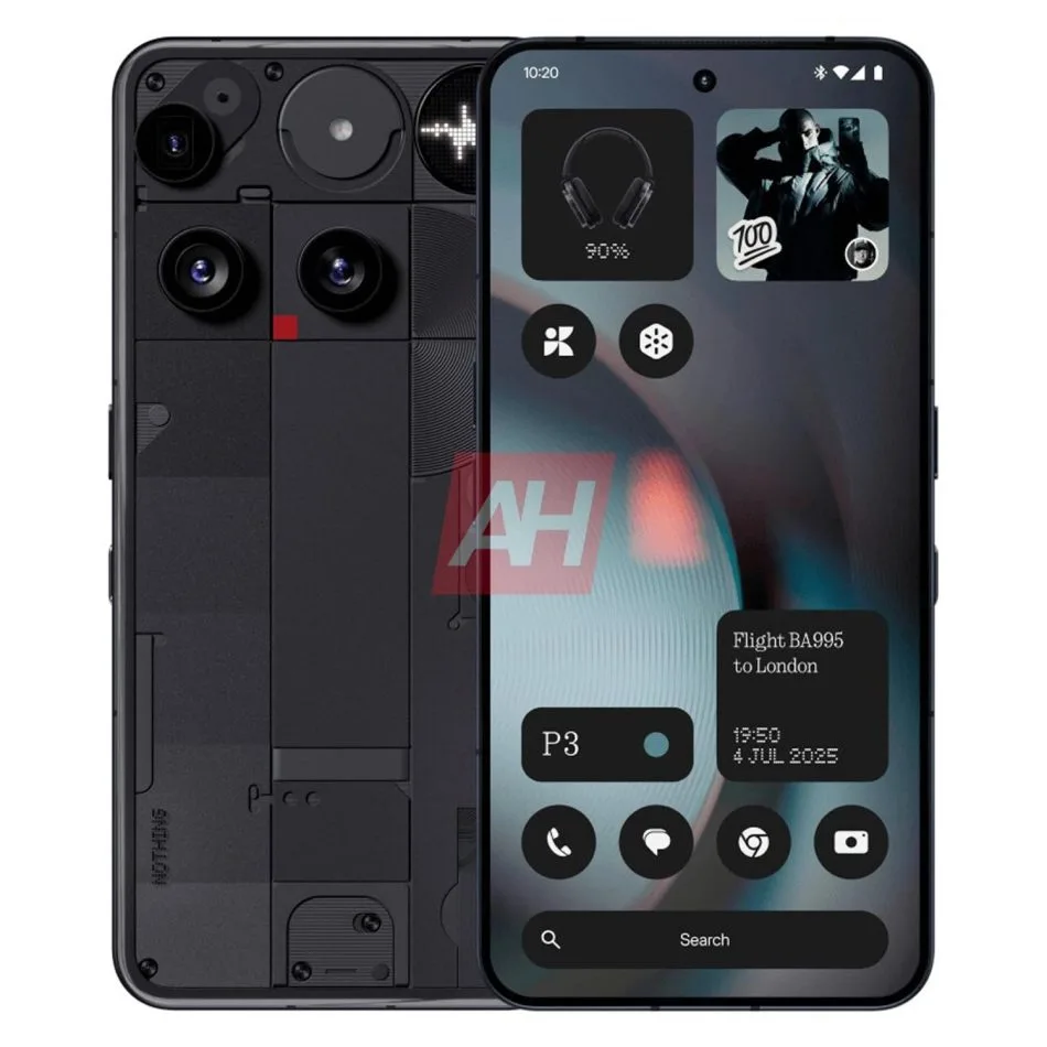 Rekaan Nothing Phone (3) Tertiris – Tiada Lagi Lampu Glyph