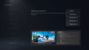 PS5 Playstation retro themes