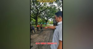 Royal Klang City Council defends contractors in viral road resurfacing video