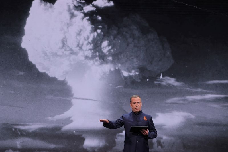 Russia's Medvedev says nobody can guarantee Kyiv's safety if Ukraine attacks Moscow on May 9
