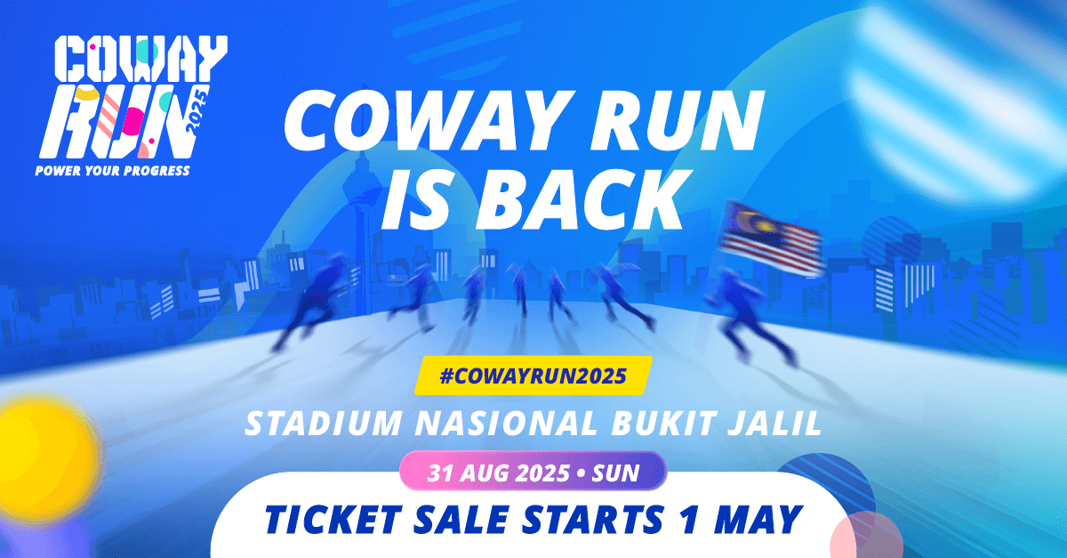 Sambut Hari Merdeka, dominasi rentak dengan Coway Run