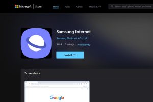 Samsung Internet tn