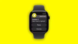 Snapchat Memperkenalkan Aplikasi Untuk Apple Watch