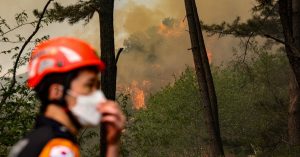 South Korean city orders more than 1,200 residents to evacuate due to wildfire