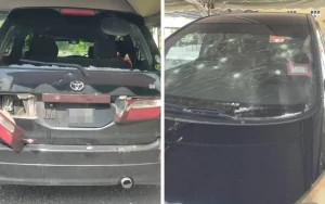 Sri Gading MP’s vehicle vandalised, suspect arrested