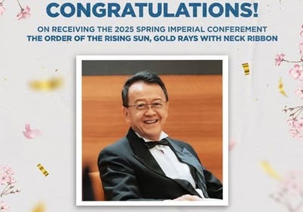 Sunway Group's Jeffrey Cheah awarded Order of the Rising Sun by Japanese govt