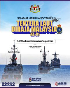 TLDM benteng utama keselamatan negara