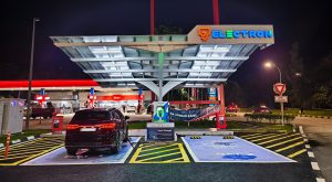 TNB Electron turns on 180kW DC Chargers at Gurun R&R Northbound and Southbound