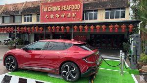 Teluk Intan’s first EV charging hub is now live: 50% off DC charging until 25 June