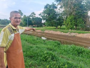 Terserempak buaya ‘singgah’ di Sungai Umbai