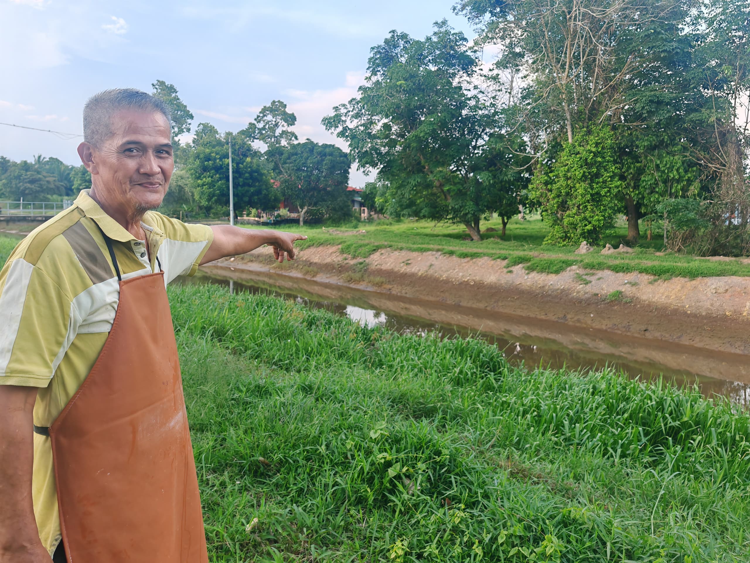 Terserempak buaya ‘singgah’ di Sungai Umbai