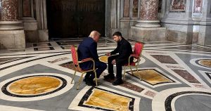 Trump, Zelenskyy meet on sidelines of pope's funeral