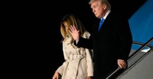 Trump in Rome for pope funeral in first foreign trip of new term