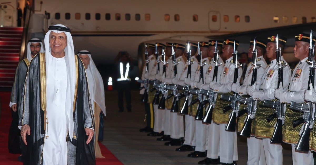 UAE's RAK ruler Sheik Saud arrives in KL for Asean-GCC, Asean-GCC-China summits
