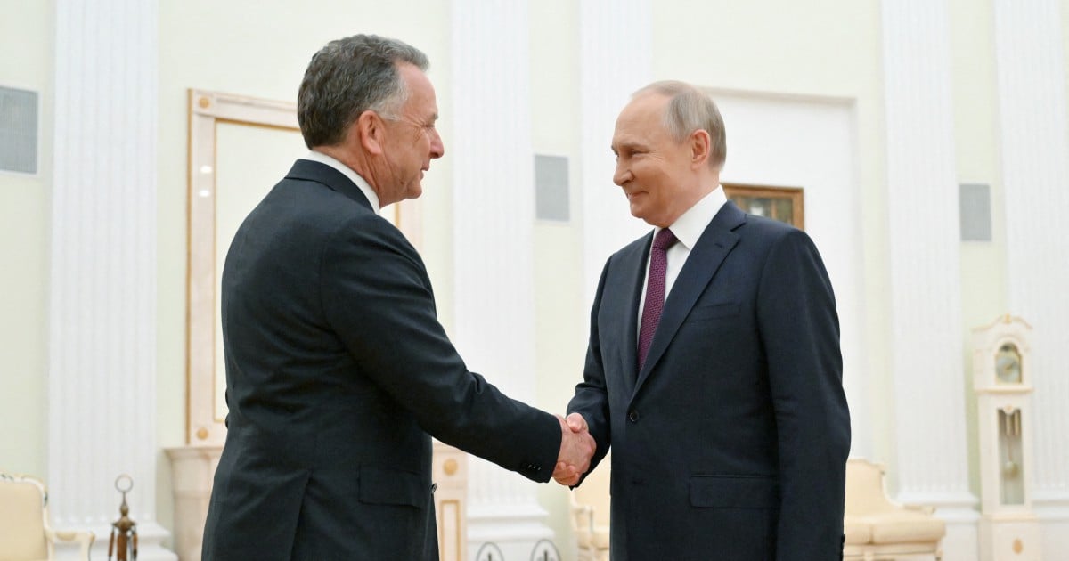 US envoy Witkoff, Putin discuss 'possibility' of direct Russia-Ukraine talks