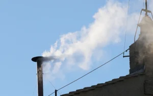 White smoke signals election of a new pope