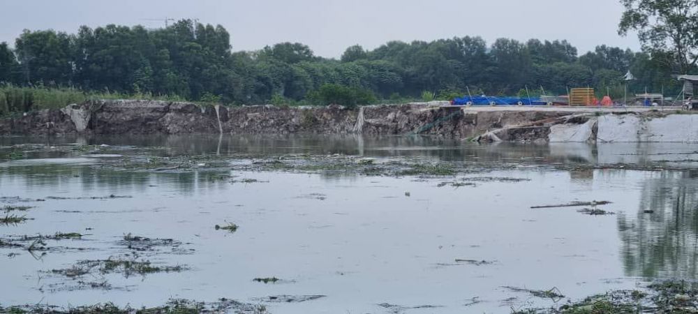 Work stopped at Sungai Rasau water supply project after breach