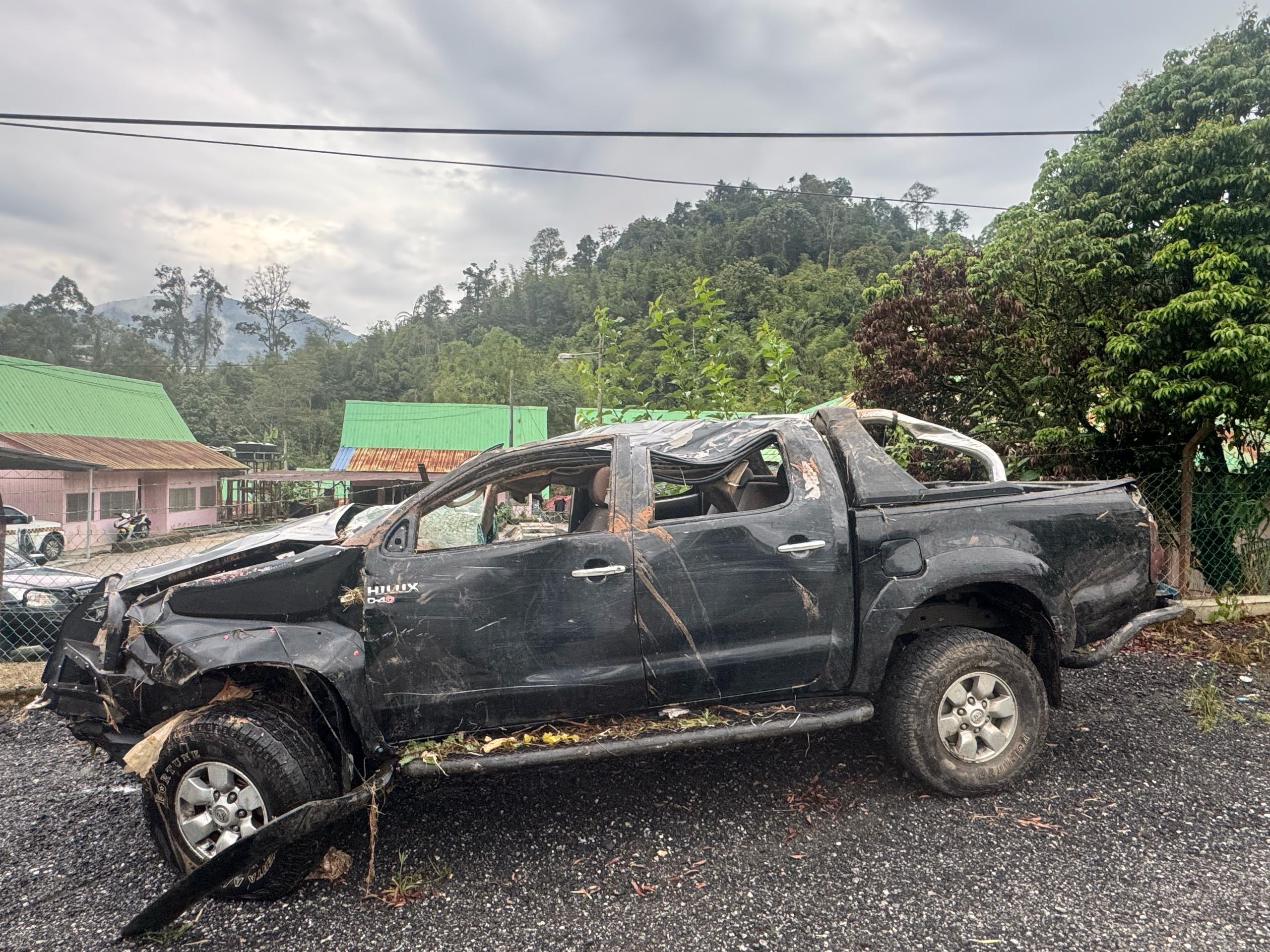 Pikap hilang kawalan punca lelaki Orang Asli maut