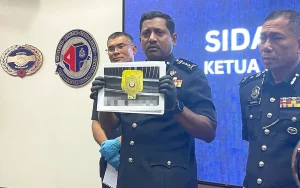 Cops detain senior citizen for having unlicensed firearms, using royal emblem
