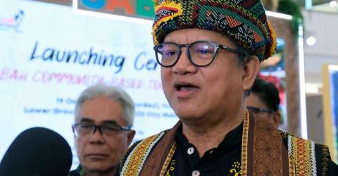 JKR builds temp access road after Tamparuli-Kiulu route closure